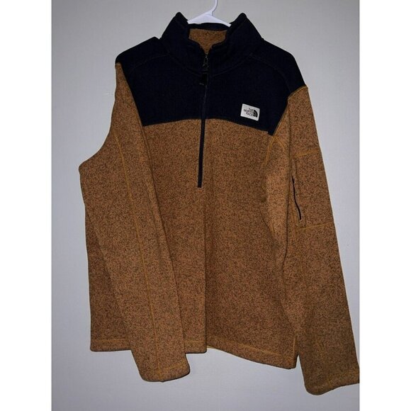 The North Face Other - The North Face 1/4 Zip Fleece Pullover Multicolor Large Zipper Pockets Casual